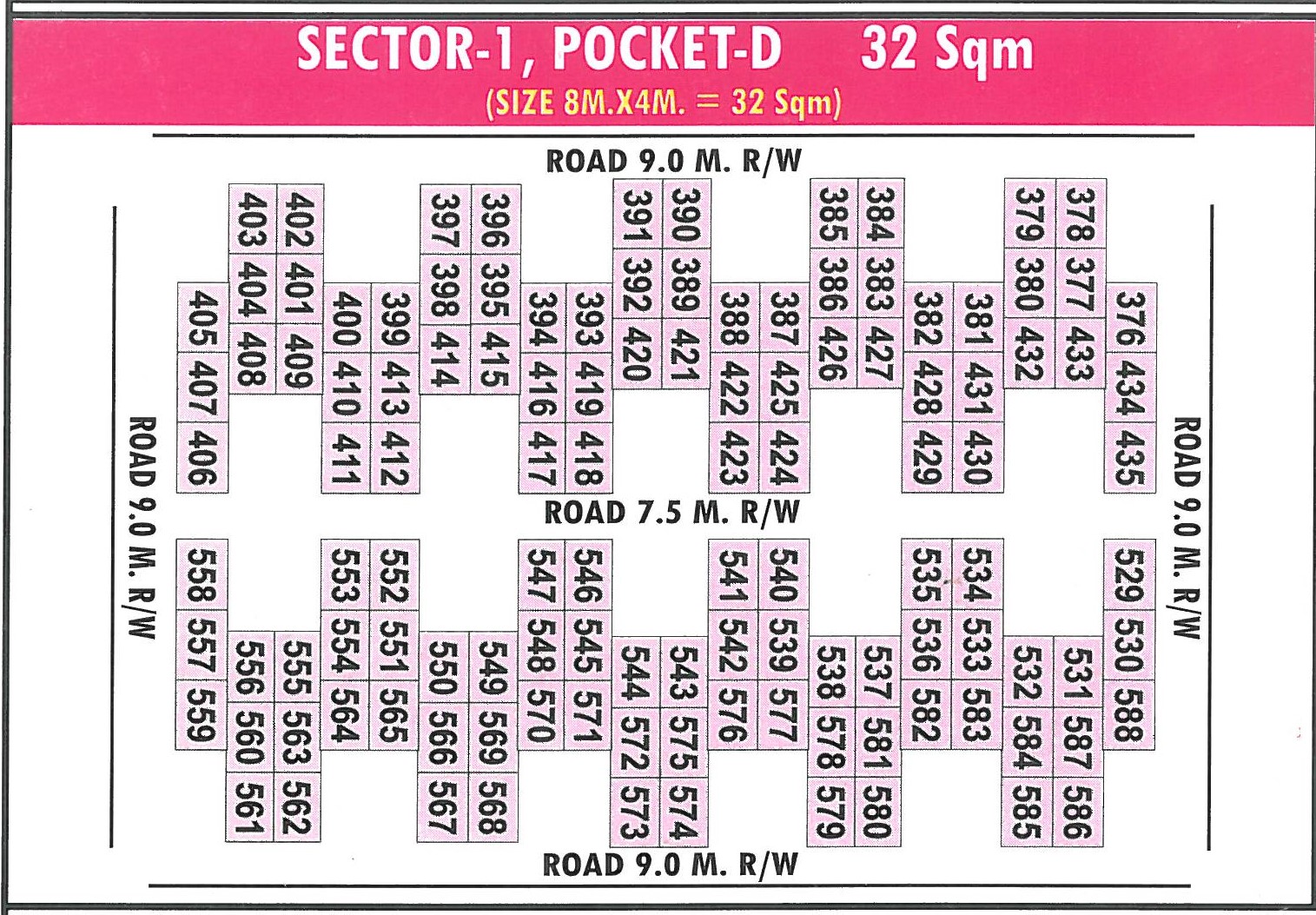 Map of Pocket D-3