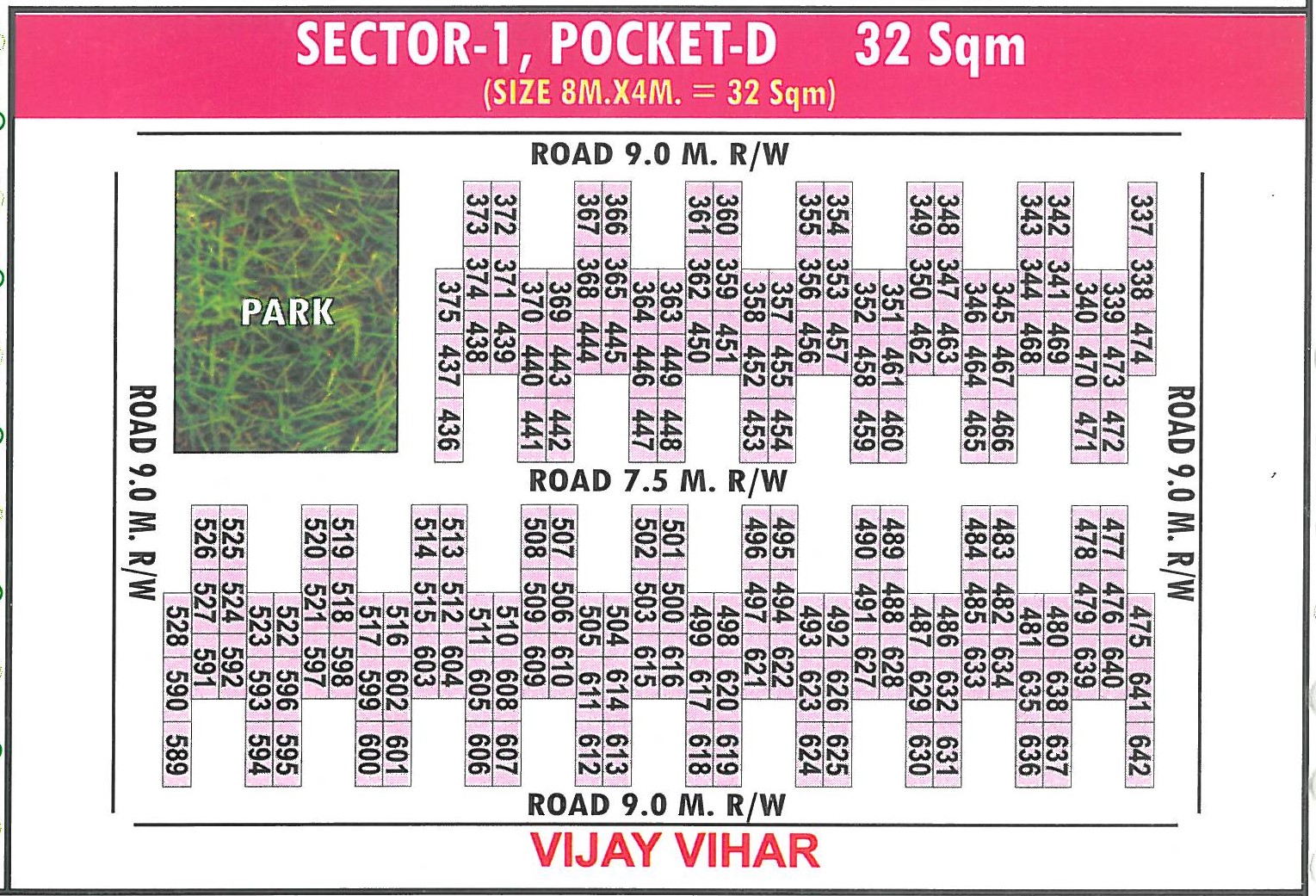 Map of Pocket D-4