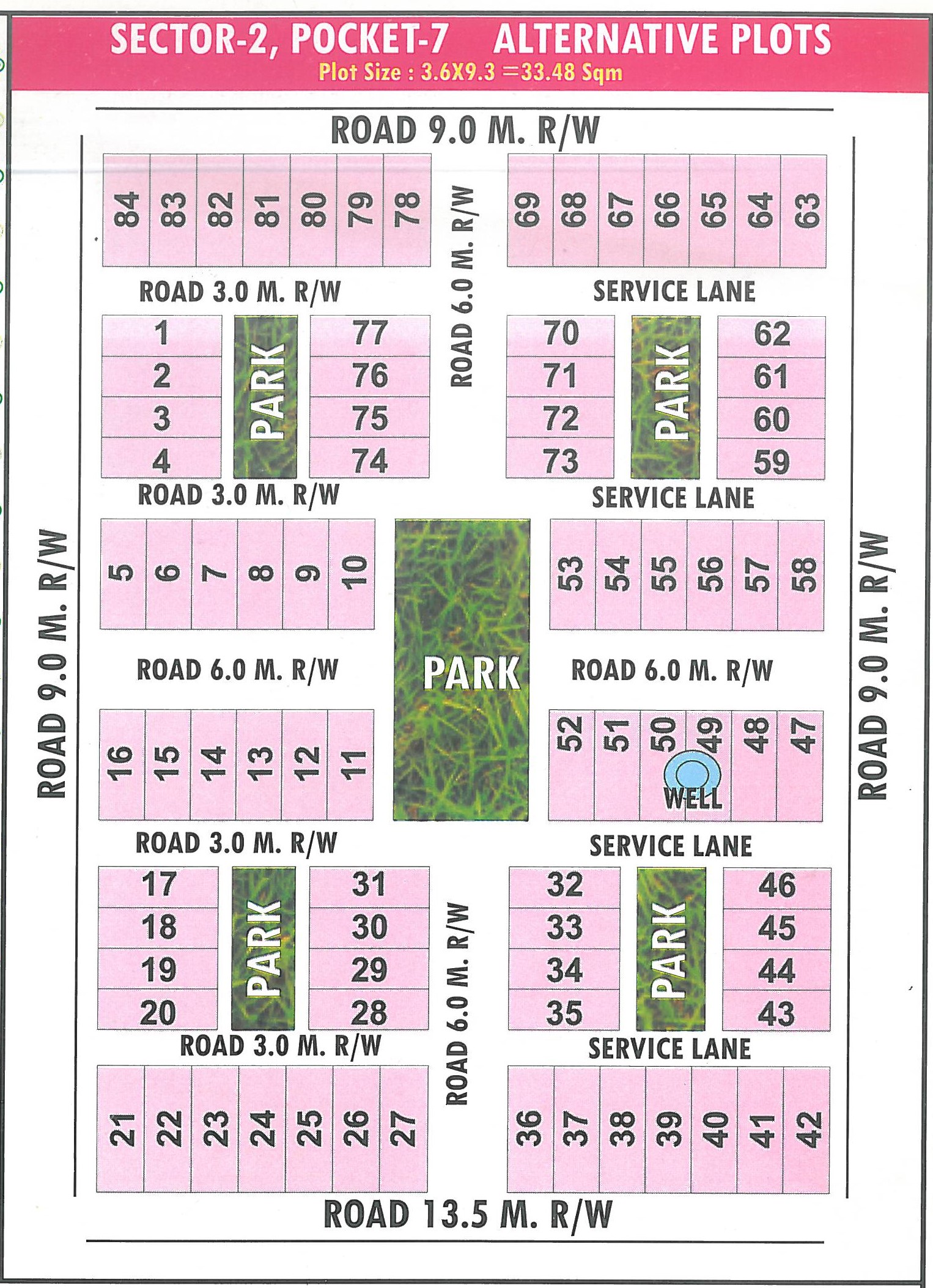 Map of Pocket 7