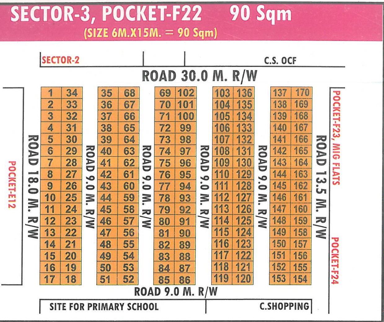 Map of Pocket F22