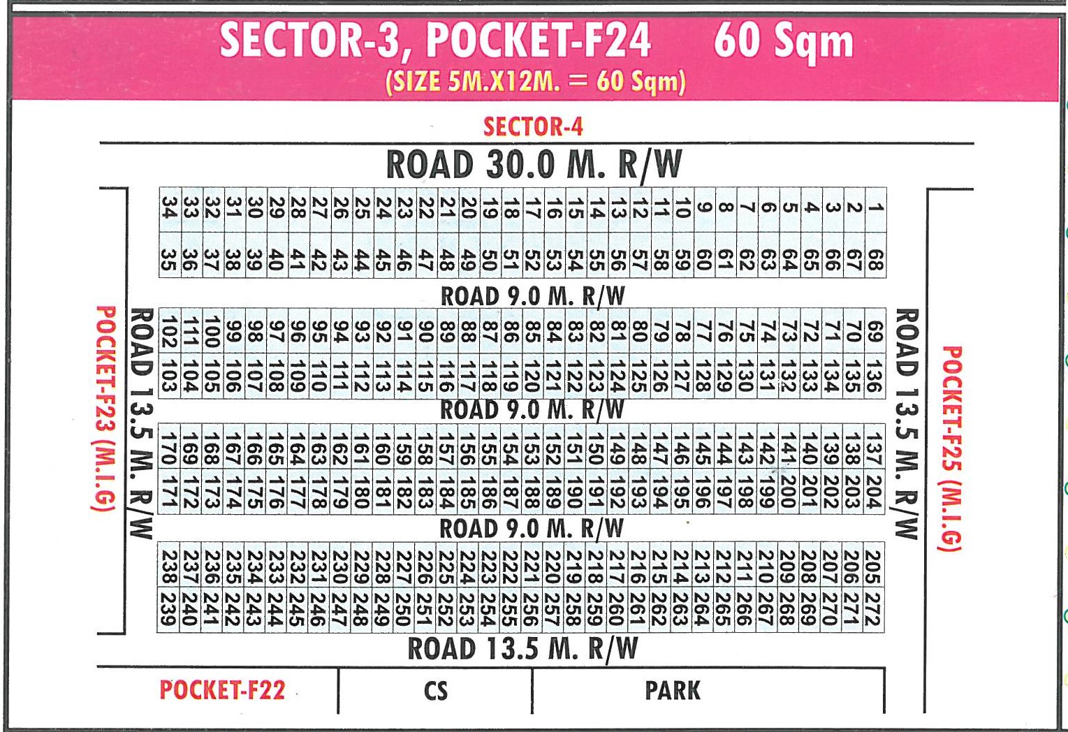 Map of Pocket F24