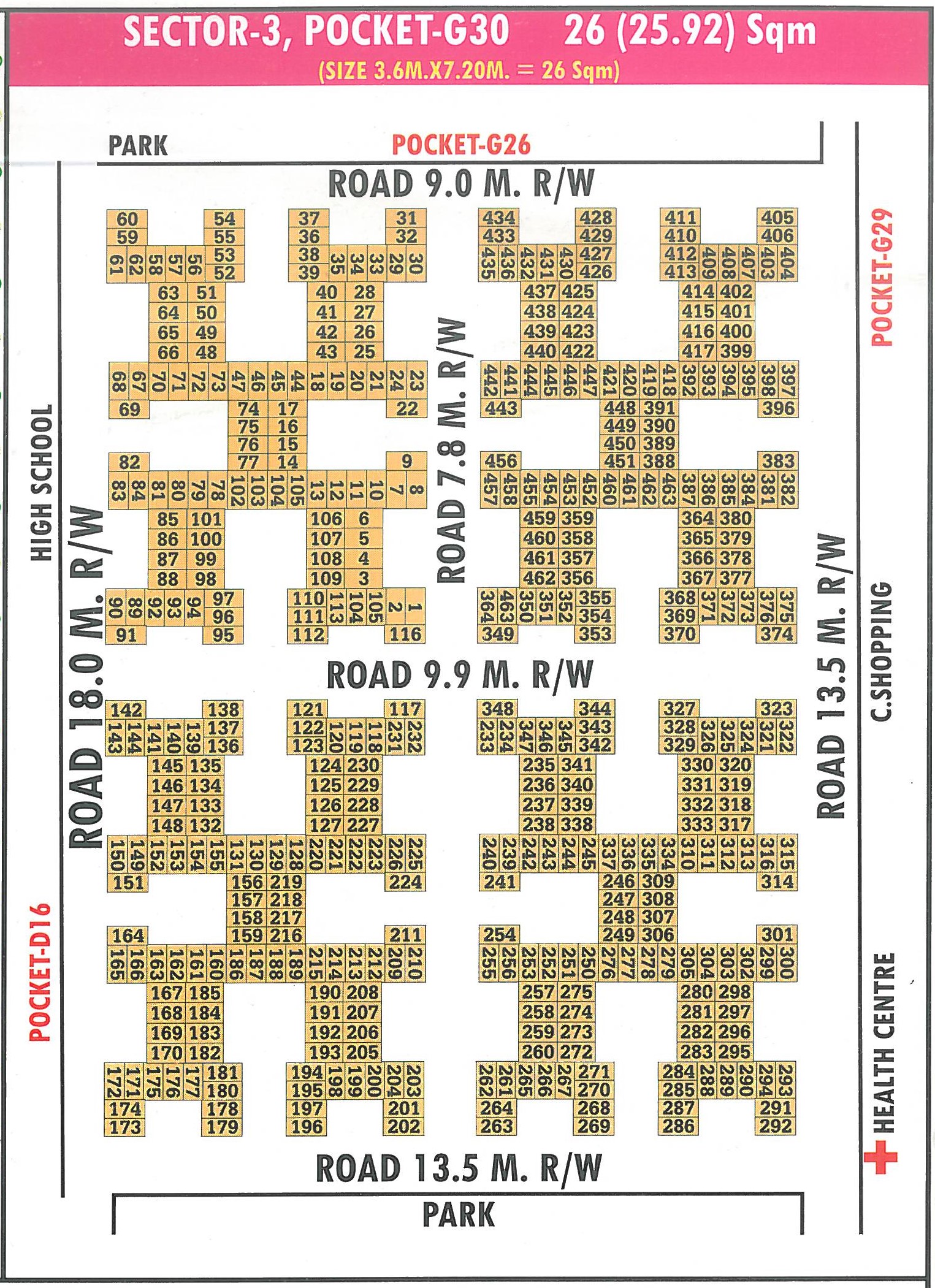 Map of Pocket G30